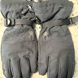 Spyder Gray Men's Winter Gloves